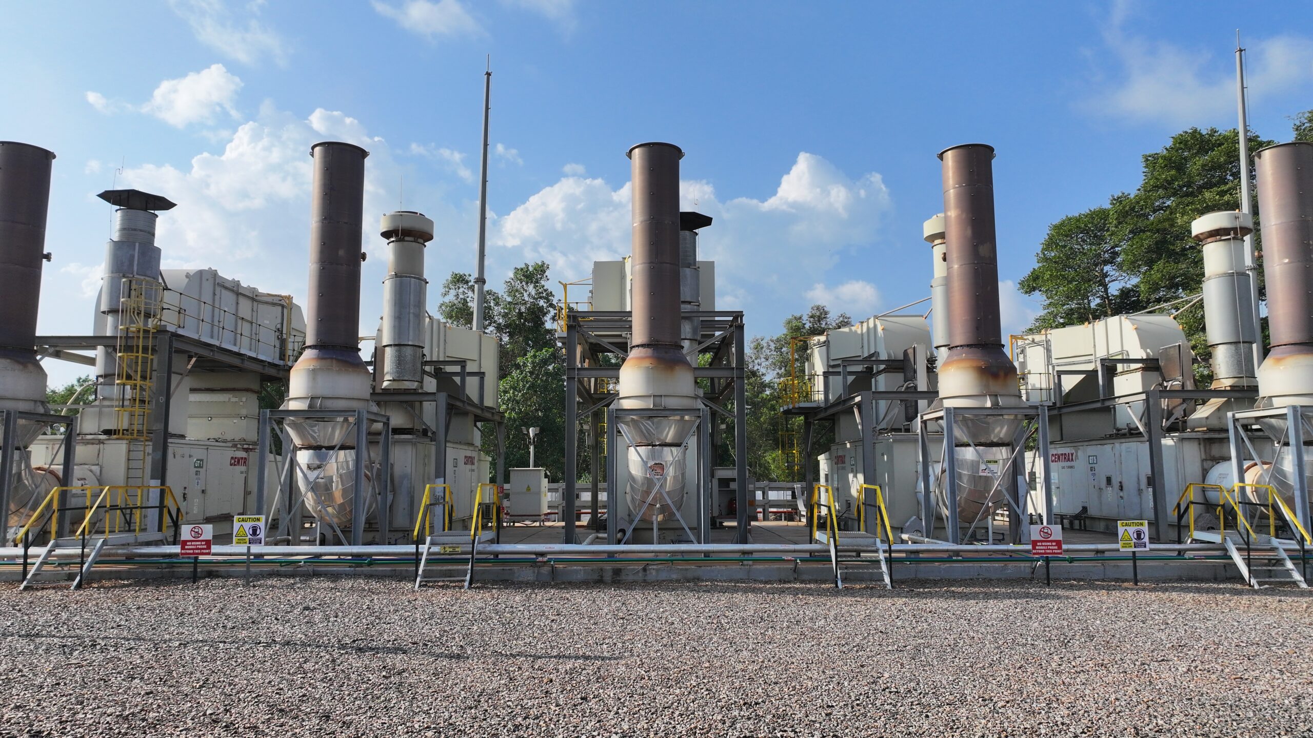 Damang plant overview