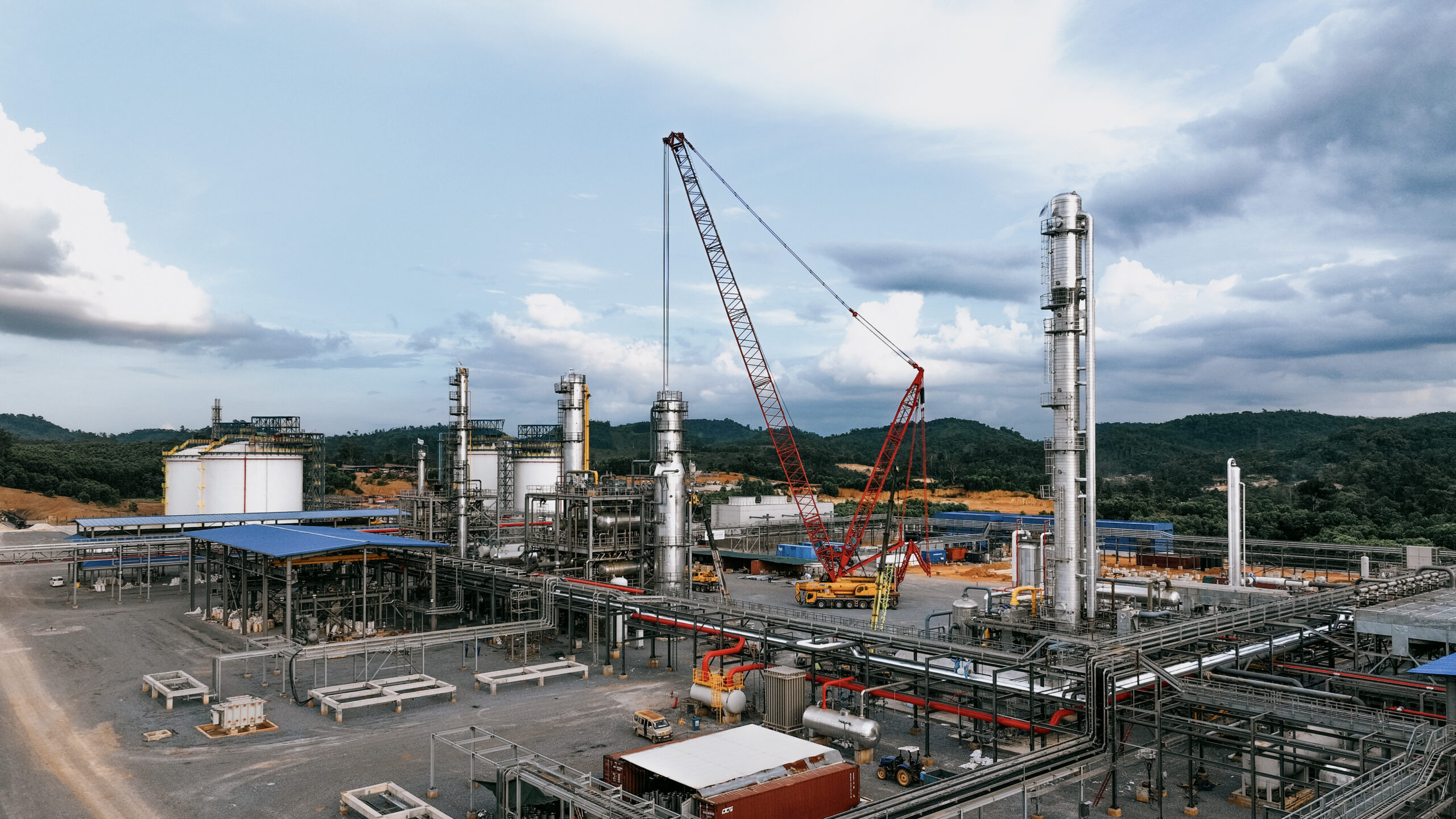 Gas midstream infrastructure