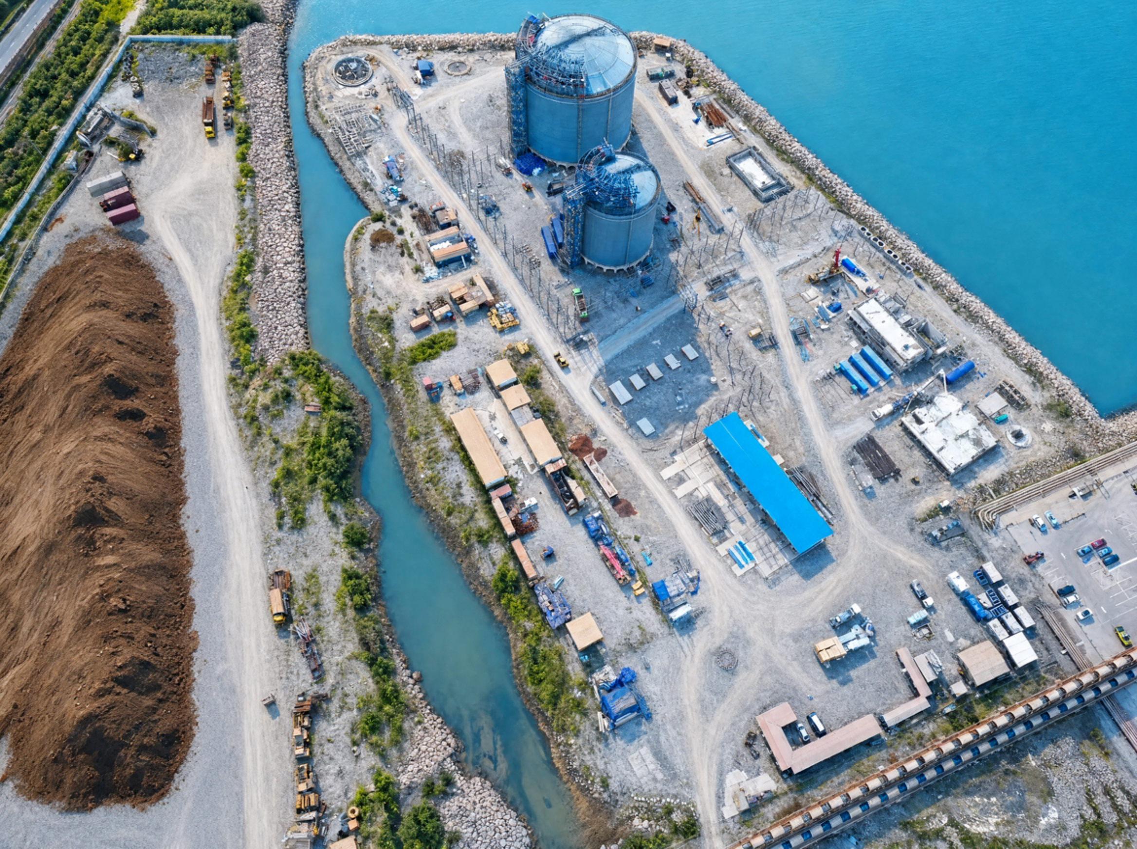 Marine construction and terminal systems
