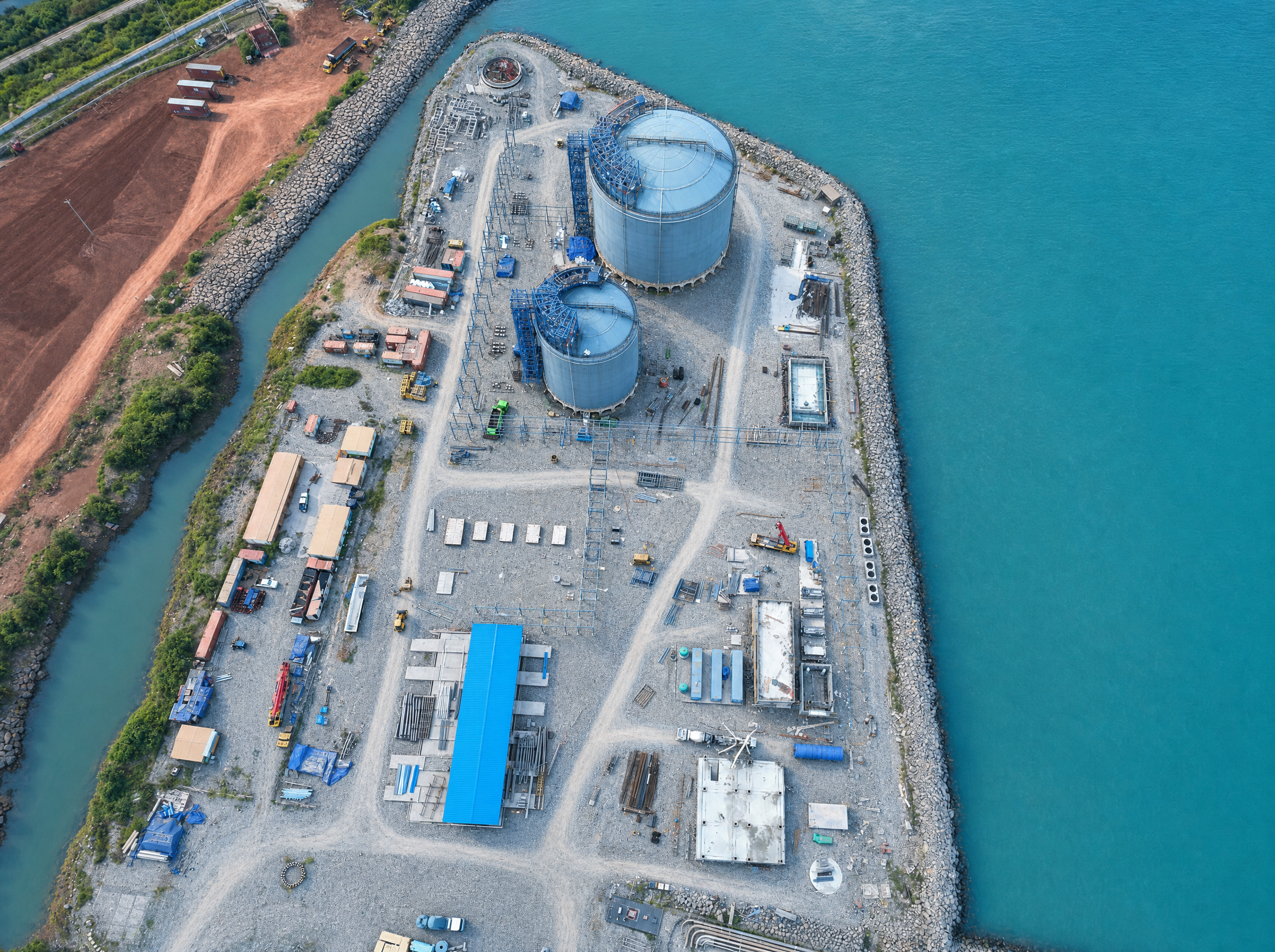 Marine terminal infrastructure